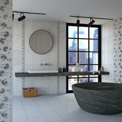 Декоративни плочки за баня Леда Лотос Лукс от Ceramica Fiore (България)